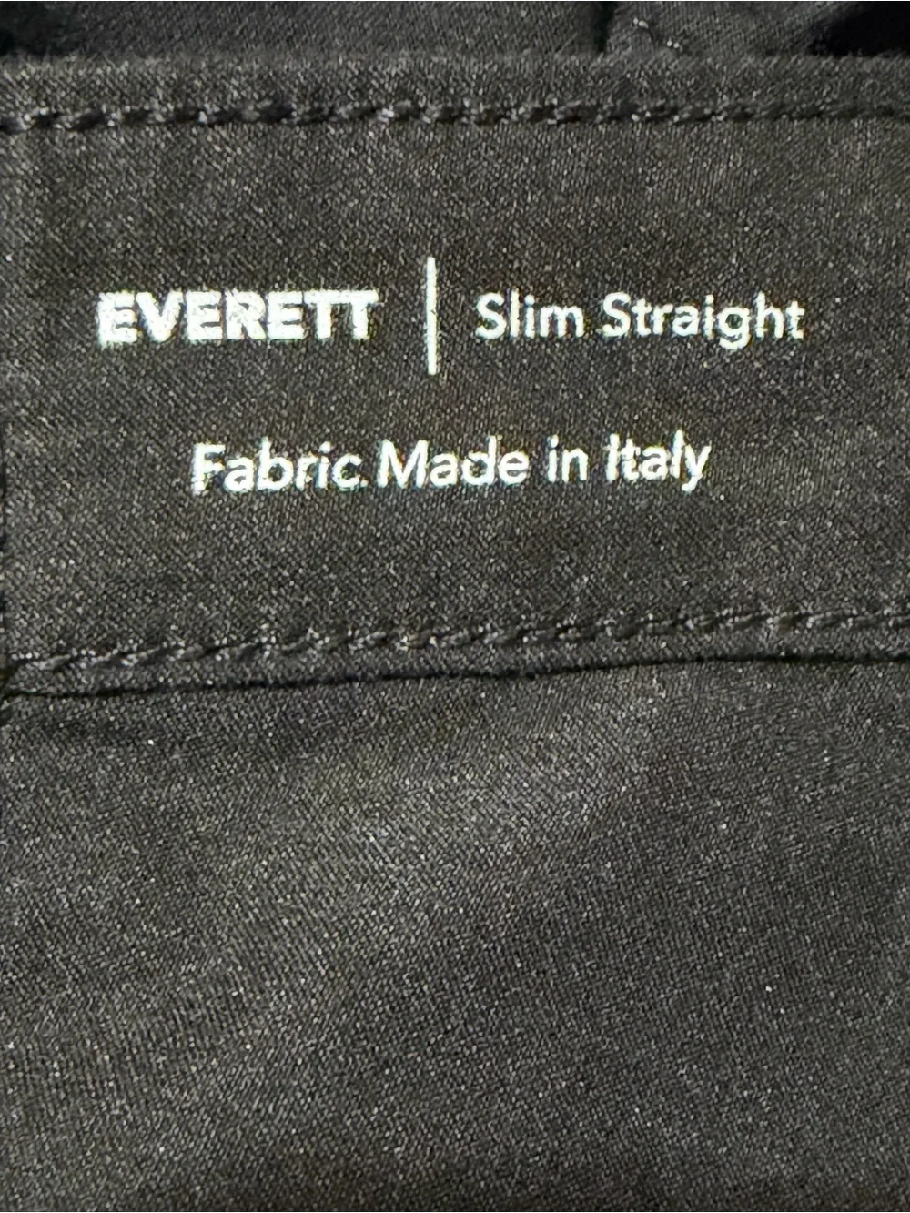 AG | Everett Slim Straight Leg Jeans Black 32X32